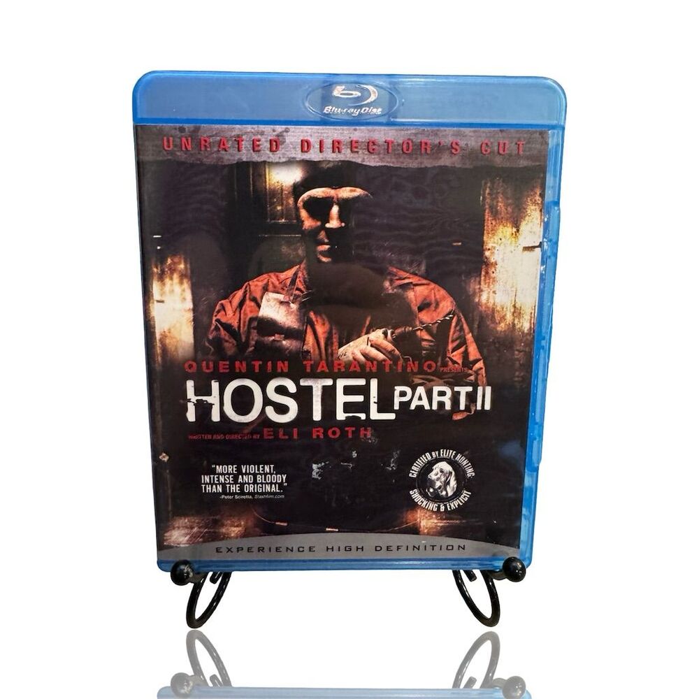 Hostel Part II Blu-ray Unrated Director's Cut Horror Movie Eli Roth